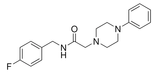 N-(4-FLUOROBENZYL)-2-(4-PHENYL-1-PIPERAZINYL)ACETAMIDE AldrichCPR