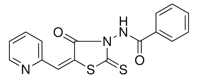 N-(4-OXO-5-(2-PYRIDINYLMETHYLENE)-2-THIOXO-1,3-THIAZOLIDIN-3-YL)BENZAMIDE AldrichCPR