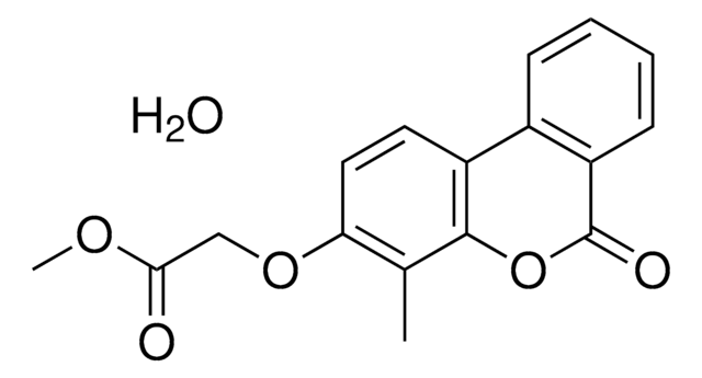 METHYL ((4-METHYL-6-OXO-6H-BENZO(C)CHROMEN-3-YL)OXY)ACETATE HYDRATE AldrichCPR