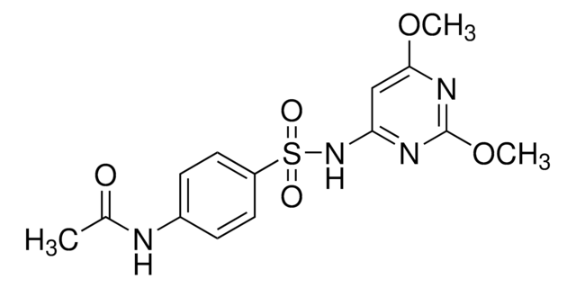 N-(4-{[(2,6-dimethoxy-4-pyrimidinyl)amino]sulfonyl}phenyl)acetamide AldrichCPR