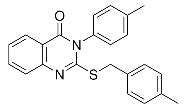 2-((4-METHYLBENZYL)THIO)-3-(4-METHYLPHENYL)-4(3H)-QUINAZOLINONE AldrichCPR