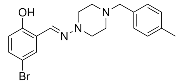 4-BROMO-2-(((4-(4-METHYLBENZYL)-1-PIPERAZINYL)IMINO)METHYL)PHENOL AldrichCPR