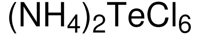 Ammonium hexachlorotellurate(IV) 99.99% trace metals basis