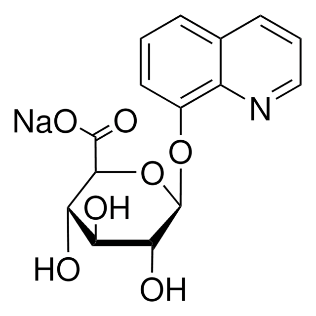 8-ヒドロキシキノリン-&#946;-D-グルクロニド ナトリウム塩 &#8805;98.0% (HPLC)