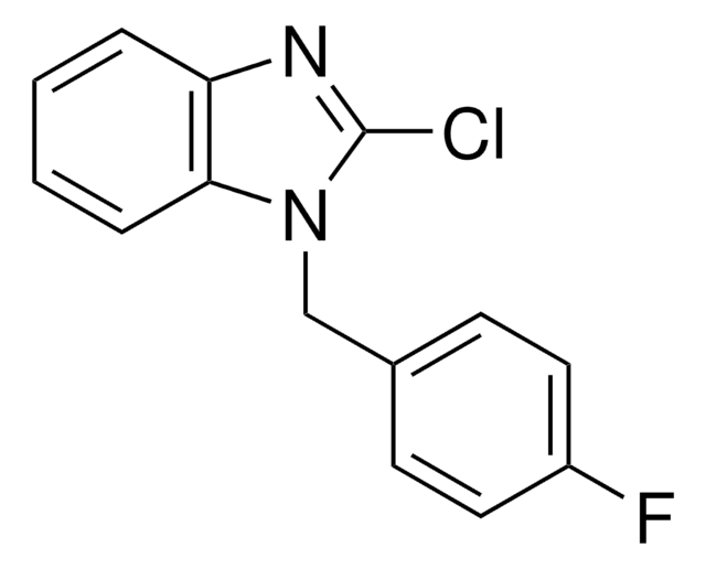 2-Chloro-1-(4-fluorobenzyl)benzimidazole 97%