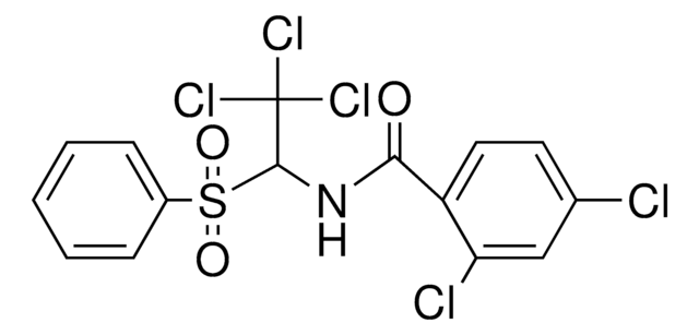 N-(1-BENZENESULFONYL-2,2,2-TRICHLORO-ETHYL)-2,4-DICHLORO-BENZAMIDE AldrichCPR