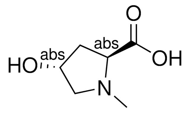 (2S,4R)-4-Hydroxy-1-methyl-2-pyrrolidinecarboxylic acid AldrichCPR