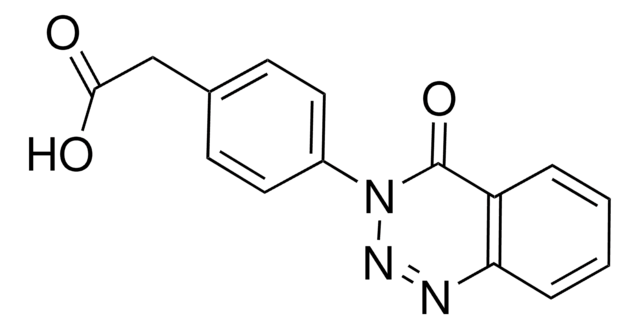 4-(3,4-DIHYDRO-4-OXO-1,2,3-BENZOTRIAZIN-3-YL)PHENYLACETIC ACID AldrichCPR