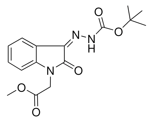 TERT-BUTYL (2Z)-2-[1-(2-METHOXY-2-OXOETHYL)-2-OXO-1,2-DIHYDRO-3H-INDOL-3-YLIDENE]HYDRAZINECARBOXYLATE AldrichCPR