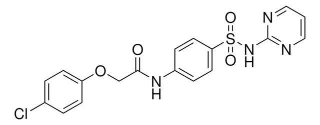 2-(4-CHLORO-PHENOXY)-N-(4-(PYRIMIDIN-2-YLSULFAMOYL)-PHENYL)-ACETAMIDE AldrichCPR