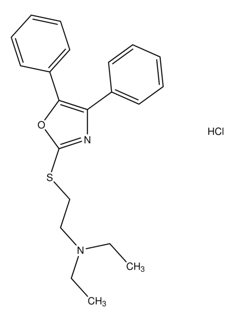 2-[(4,5-diphenyl-1,3-oxazol-2-yl)sulfanyl]-N,N-diethylethanamine hydrochloride AldrichCPR