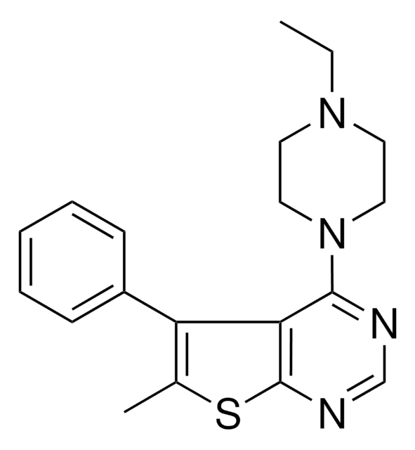 4-(4-ETHYL-1-PIPERAZINYL)-6-METHYL-5-PHENYLTHIENO(2,3-D)PYRIMIDINE AldrichCPR