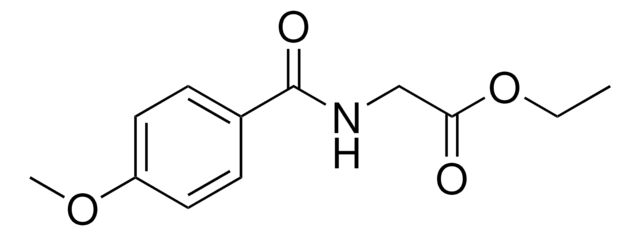 ETHYL ((4-METHOXYBENZOYL)AMINO)ACETATE AldrichCPR