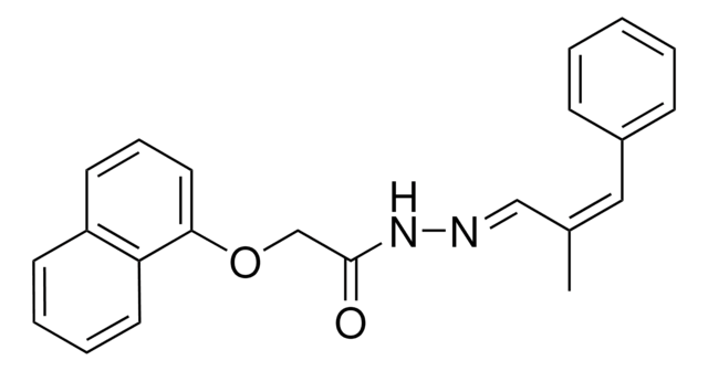 N'-(2-METHYL-3-PHENYL-2-PROPENYLIDENE)-2-(1-NAPHTHYLOXY)ACETOHYDRAZIDE AldrichCPR