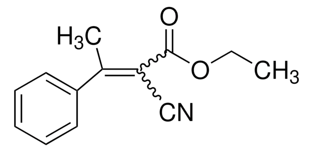 Ethyl 2-cyano-3-phenyl-2-butenoate, mixture of cis and trans 98%