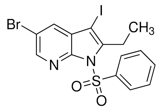 5-Bromo-2-ethyl-3-iodo-1-(phenylsulfonyl)-1H-pyrrolo[2,3-b]pyridine AldrichCPR