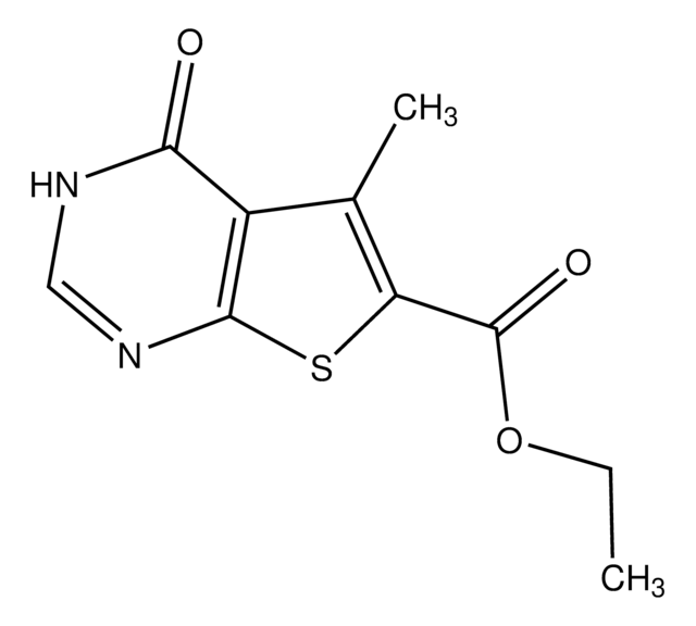 Ethyl 5-methyl-4-oxo-3,4-dihydrothieno[2,3-d]pyrimidine-6-carboxylate