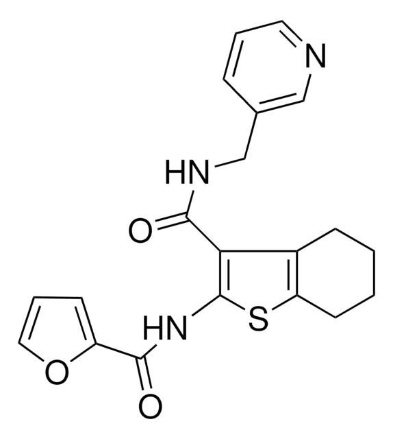 2-(2-FUROYLAMINO)-N-(3-PYRIDINYLMETHYL)-4,5,6,7-TETRAHYDRO-1-BENZOTHIOPHENE-3-CARBOXAMIDE AldrichCPR