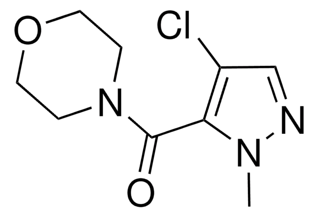 4-[(4-CHLORO-1-METHYL-1H-PYRAZOL-5-YL)CARBONYL]MORPHOLINE AldrichCPR