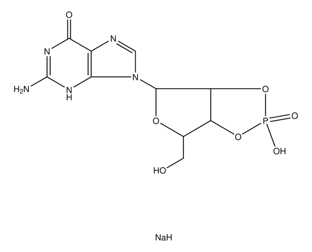 Guanosine 2&#8242;:3&#8242;-cyclic monophosphate sodium salt ~97%