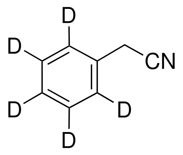 Benzyl-2,3,4,5,6-d5 cyanide &#8805;98 atom % D, &#8805;98% (CP)