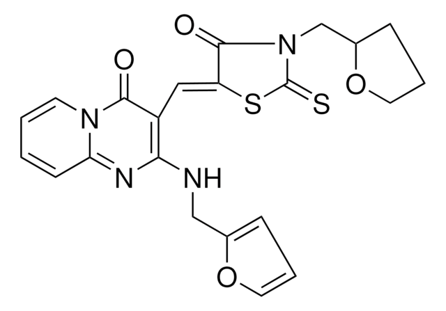 2-[(2-FURYLMETHYL)AMINO]-3-{(Z)-[4-OXO-3-(TETRAHYDRO-2-FURANYLMETHYL)-2-THIOXO-1,3-THIAZOLIDIN-5-YLIDENE]METHYL}-4H-PYRIDO[1,2-A]PYRIMIDIN-4-ONE AldrichCPR