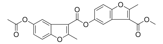 3-(METHOXYCARBONYL)-2-METHYL-1-BENZOFURAN-5-YL 5-(ACETYLOXY)-2-METHYL-1-BENZOFURAN-3-CARBOXYLATE AldrichCPR