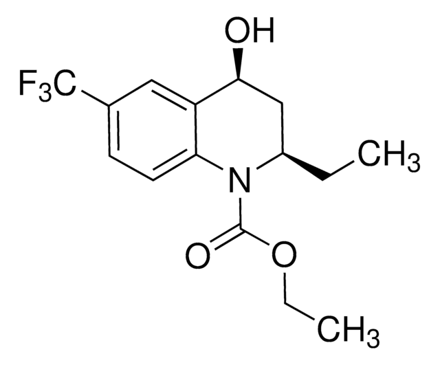 Ethyl (2R,4S)-2-ethyl-4-hydroxy-6-(trifluoromethyl)-3,4-dihydroquinoline-1(2H)-carboxylate AldrichCPR