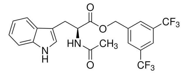 N-Acetyl-L-tryptophan 3,5-bis(trifluoromethyl)benzyl ester &#8805;99% (TLC), powder