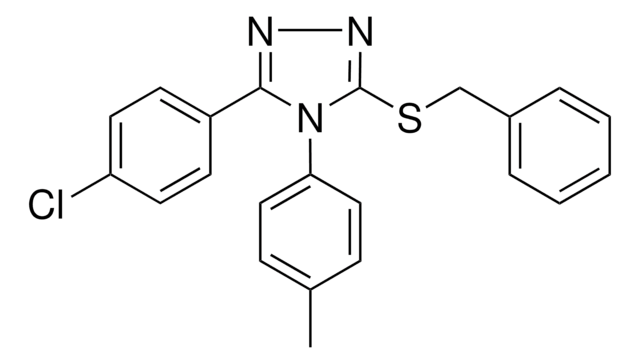 3 Benzylthio 5 4 Chlorophenyl 4 4 Methylphenyl 4h 1 2 4 Triazole Aldrichcpr Sigma Aldrich