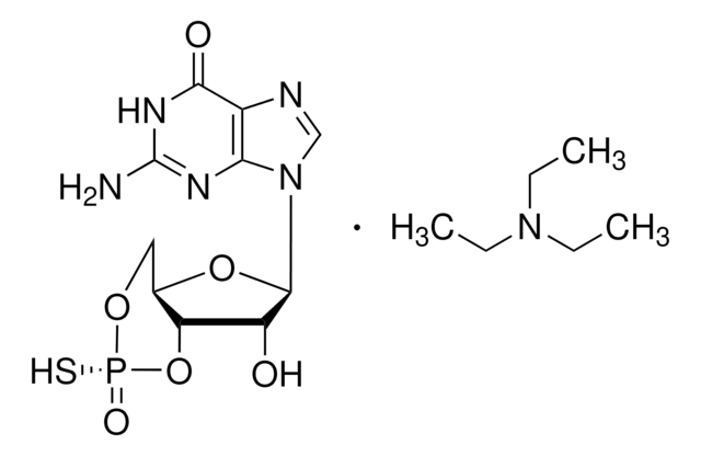 Guanosine 3&#8242;,5&#8242;-cyclic monophosphorothioate, Rp Isomer triethylammonium salt solid