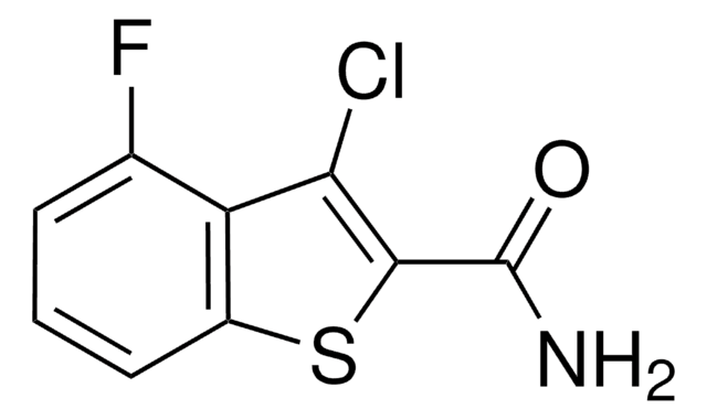 3-CHLORO-4-FLUORO-1-BENZOTHIOPHENE-2-CARBOXAMIDE AldrichCPR