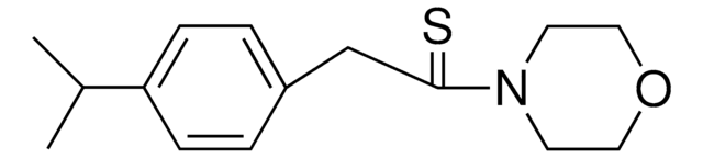 2-(4-ISOPROPYL-PHENYL)-1-MORPHOLIN-4-YL-ETHANETHIONE AldrichCPR