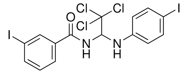 3-IODO-N-(2,2,2-TRICHLORO-1-(4-IODOANILINO)ETHYL)BENZAMIDE AldrichCPR