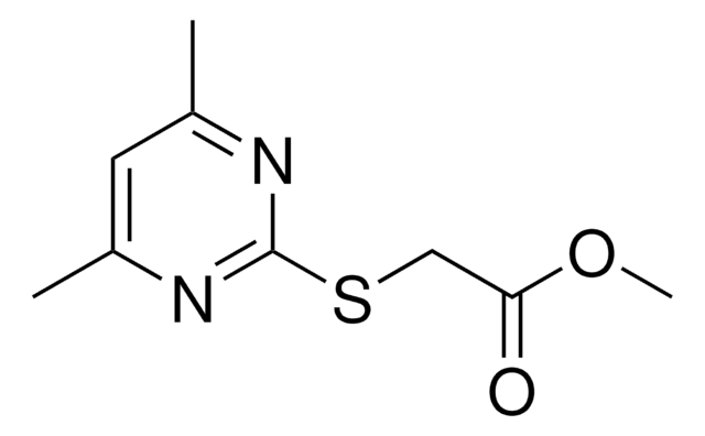 (4,6-DIMETHYL-PYRIMIDIN-2-YLSULFANYL)-ACETIC ACID METHYL ESTER AldrichCPR