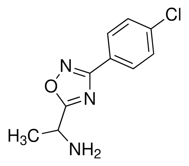 1-[3-(4-Chlorophenyl)-1,2,4-oxadiazol-5-yl]ethanamine AldrichCPR