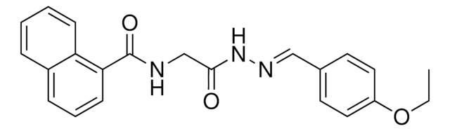 N-(2-(2-(4-ETHOXYBENZYLIDENE)HYDRAZINO)-2-OXOETHYL)-1-NAPHTHAMIDE AldrichCPR