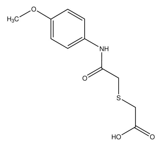 ({2-[(4-Methoxyphenyl)amino]-2-oxoethyl}thio)acetic acid