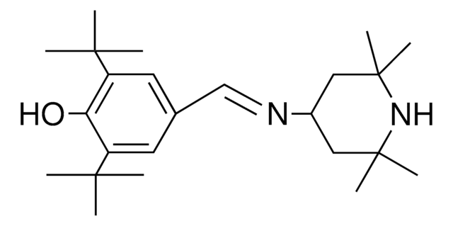 2,6-DI-TERT-BUTYL-4-((2,2,6,6-TETRAMETHYL-PIPERIDIN-4-YLIMINO)-METHYL)-PHENOL AldrichCPR