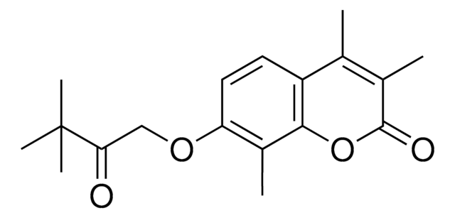 7-(3,3-DIMETHYL-2-OXOBUTOXY)-3,4,8-TRIMETHYL-2H-CHROMEN-2-ONE AldrichCPR