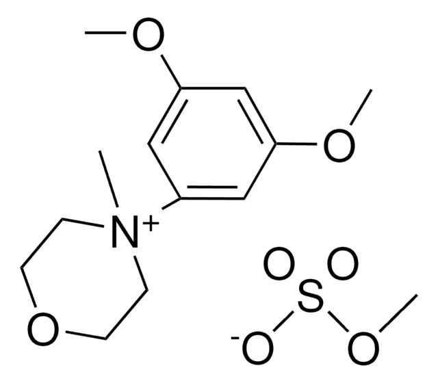 4-(3,5-DIMETHOXYPHENYL)-4-METHYLMORPHOLINIUM METHOSULFATE AldrichCPR