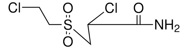 2-CHLORO-3-(2-CHLORO-ETHANESULFONYL)-PROPIONAMIDE AldrichCPR