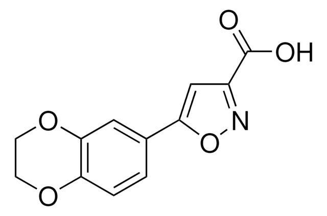 5-(2,3-DIHYDRO-1,4-BENZODIOXIN-6-YL)-3-ISOXAZOLECARBOXYLIC ACID AldrichCPR