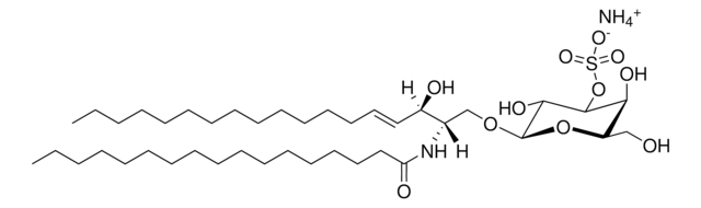 C17 Mono-Sulfo Galactosyl(&#946;) Ceramide (d18:1/17:0) Avanti Research&#8482; - A Croda Brand 860572P, powder