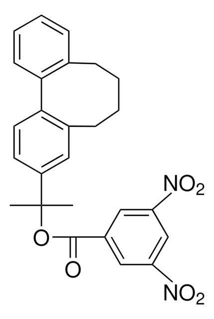 1-METHYL-1-(5,6,7,8-TETRAHYDRODIBENZO[A,C]CYCLOOCTEN-3-YL)ETHYL 3,5-DINITROBENZOATE AldrichCPR