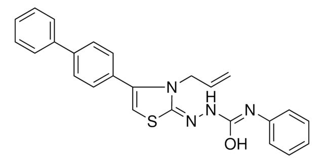 (2E)-2-(3-ALLYL-4-[1,1'-BIPHENYL]-4-YL-1,3-THIAZOL-2(3H)-YLIDENE)-N-PHENYLHYDRAZINECARBOXIMIDIC ACID AldrichCPR