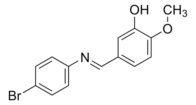 (E)-5-(((4-Bromophenyl)imino)methyl)-2-methoxyphenol AldrichCPR