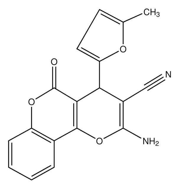 2-Amino-4-(5-methylfuran-2-yl)-5-oxo-4,5-dihydropyrano[3,2-c]chromene-3-carbonitrile