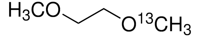 1,2-Dimethoxyethane-(methoxy-13C) 99 atom % 13C, 97% (CP)