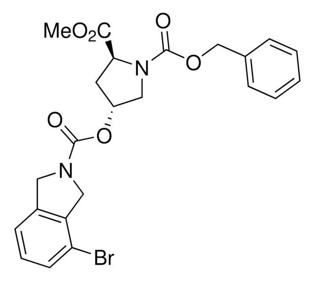 1-Benzyl 2-methyl (2S,4R)-4-((4-bromoisoindoline-2-carbonyl)oxy)pyrrolidine-1,2-dicarboxylate